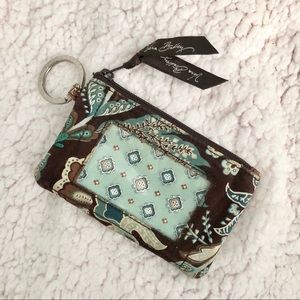 - retired print! VeraBradley Java Blue zipID